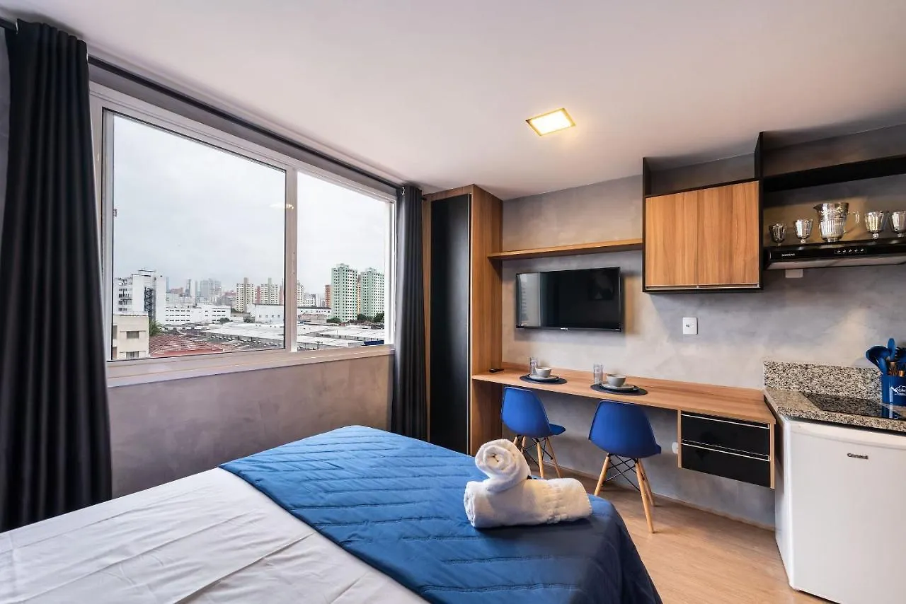Apartmán Mv53 Conforto E Praticidade Perto Da Estacao Bras São Paulo Brazílie